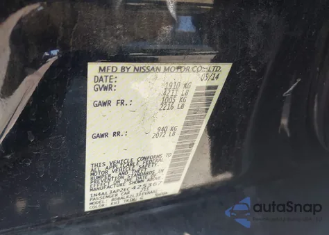 2014 Nissan Altima 2.5 S from USA, damaged, VIN 1N4AL3AP2EC425367